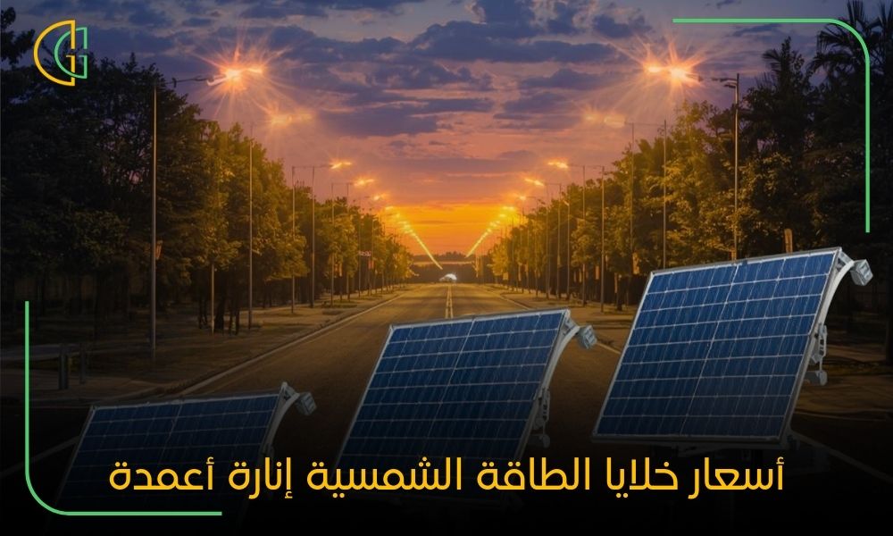 أسعار خلايا الطاقة الشمسية إنارة أعمدة