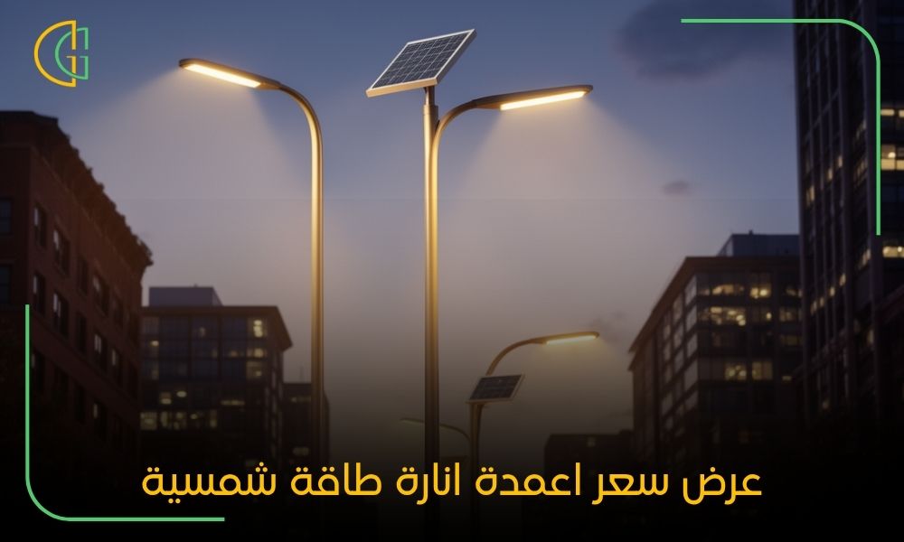 عرض سعر اعمدة انارة طاقة شمسية