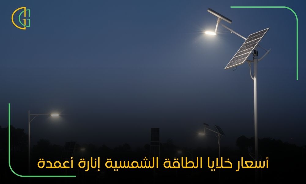 أسعار خلايا الطاقة الشمسية إنارة أعمدة ٢