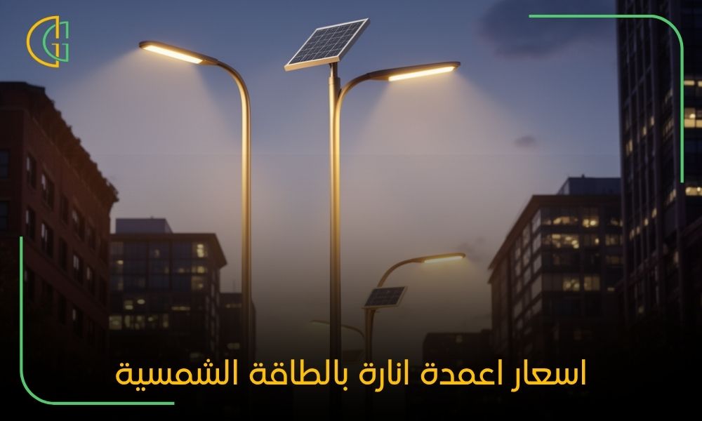 اسعار اعمدة انارة بالطاقة الشمسية