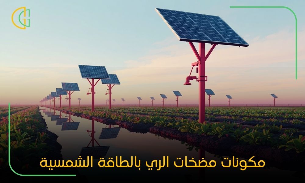 مكونات مضخات الري بالطاقة الشمسية
